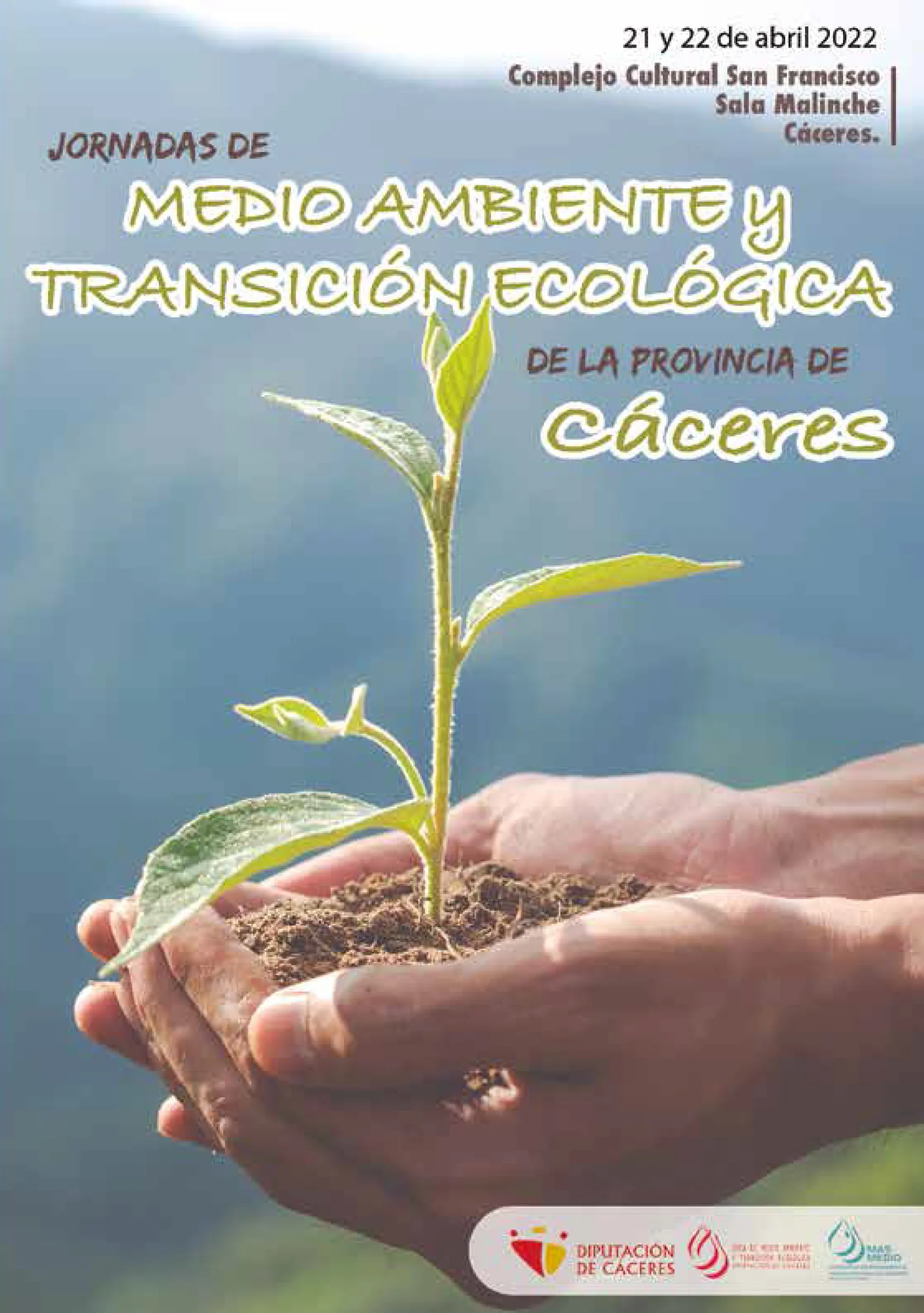Cartel de las Jornadas de Medioambiente y Transición Ecológica