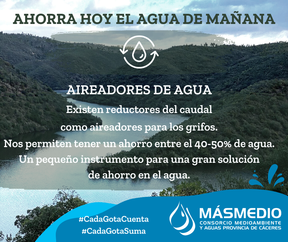 Cartel campaña 'Ahorra hoy el agua de mañana'